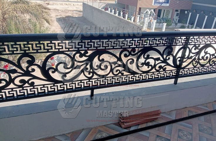 Terrace & safety grill design