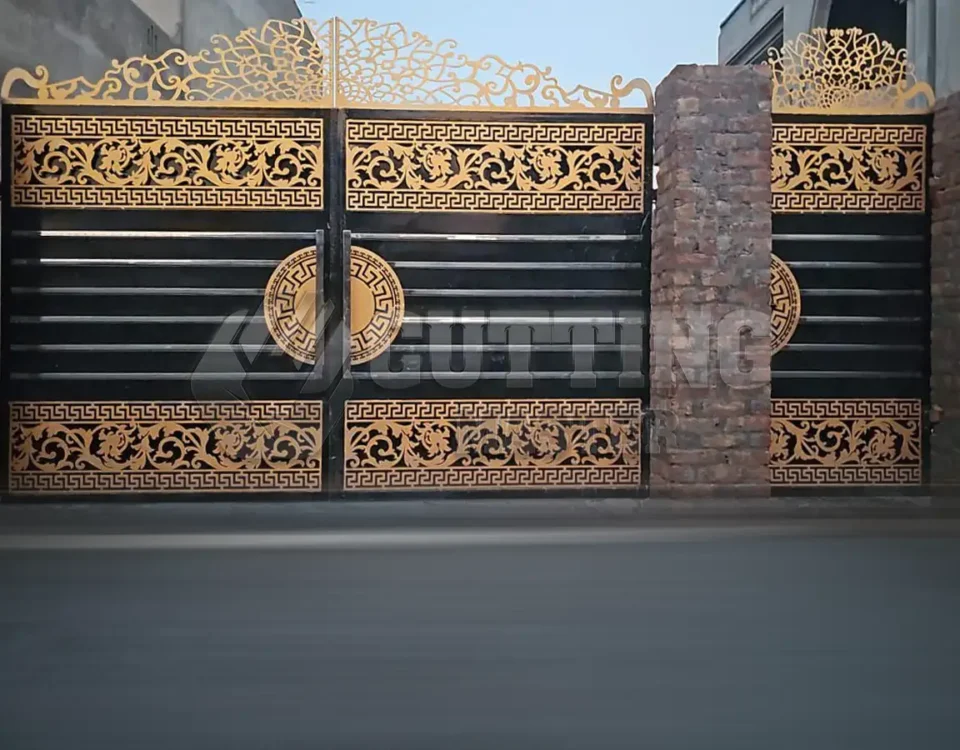 Gate Laser Cut Design