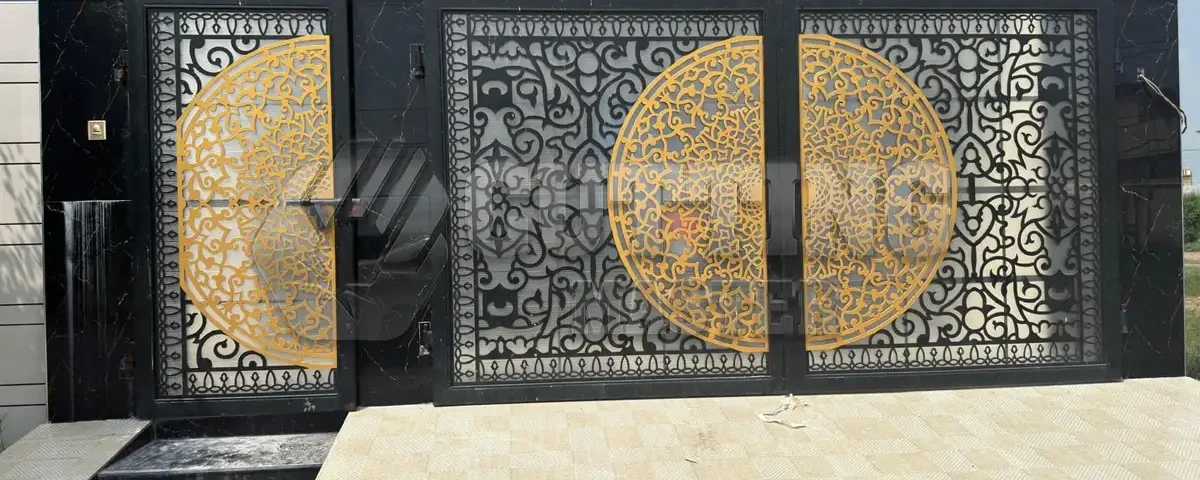 laser cut gates